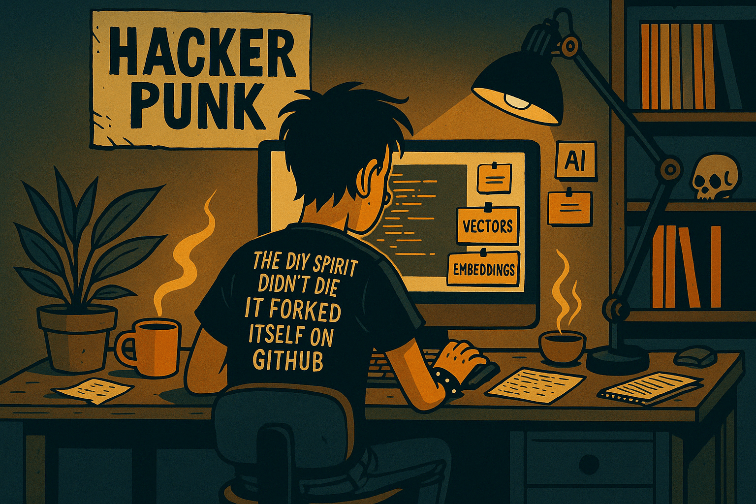 Cover Image for The DIY Spirit Didn’t Die — It Forked Itself on GitHub